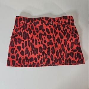 Kate Spade New York, Animal Print Skirt, Size 18M